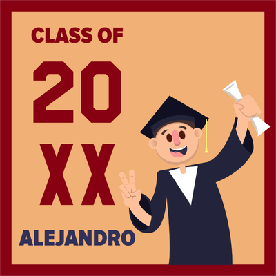 Custom Outdoor Yard Signs Multiple Sizes Class Of 20XX