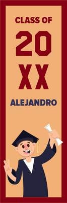 Custom Outdoor Yard Signs Multiple Sizes Class Of 20XX