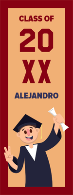 Custom Outdoor Yard Signs Multiple Sizes Class Of 20XX