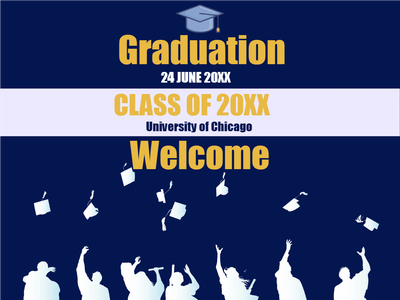 Custom Outdoor Yard Signs Multiple Sizes Class Of 20XX