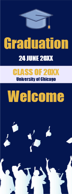 Custom Outdoor Yard Signs Multiple Sizes Class Of 20XX