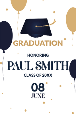 Custom Outdoor Yard Signs Multiple Sizes Graduation University