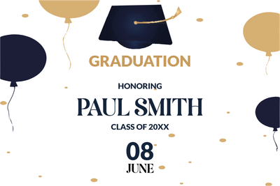 Custom Outdoor Yard Signs Multiple Sizes Graduation University