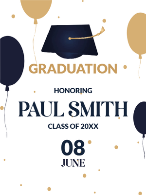 Custom Outdoor Yard Signs Multiple Sizes Graduation University