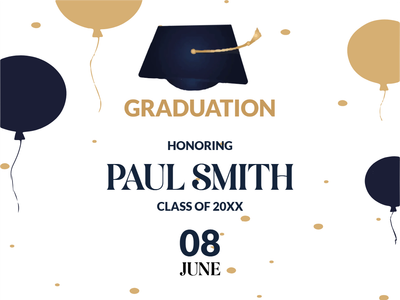 Custom Outdoor Yard Signs Multiple Sizes Graduation University