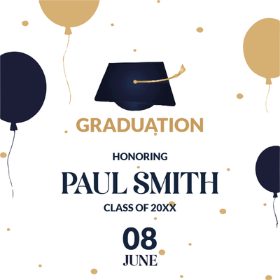 Custom Outdoor Yard Signs Multiple Sizes Graduation University