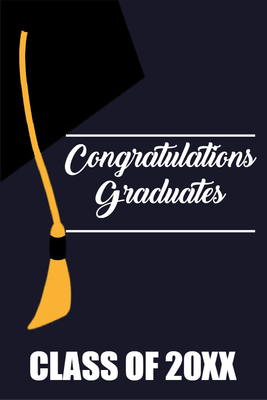 Custom Outdoor Yard Signs Multiple Sizes Congratulations Graduates