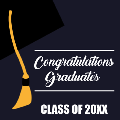 Custom Outdoor Yard Signs Multiple Sizes Congratulations Graduates
