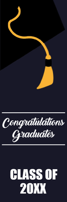Custom Outdoor Yard Signs Multiple Sizes Congratulations Graduates