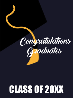 Custom Outdoor Yard Signs Multiple Sizes Congratulations Graduates