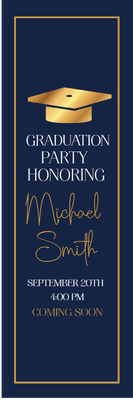 Custom Outdoor Yard Signs Multiple Sizes Graduation Party Honoring