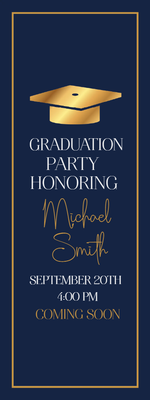Custom Outdoor Yard Signs Multiple Sizes Graduation Party Honoring