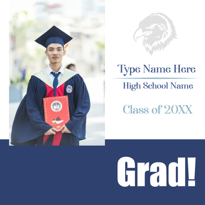 Custom Outdoor Yard Signs Multiple Sizes Grad