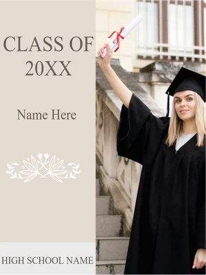 Custom Outdoor Yard Signs Multiple Sizes High School