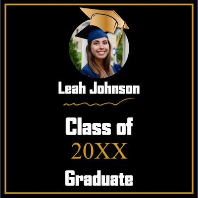 Custom Outdoor Yard Signs Multiple Sizes 20XX Graduate