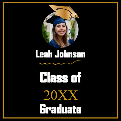 Custom Outdoor Yard Signs Multiple Sizes 20XX Graduate