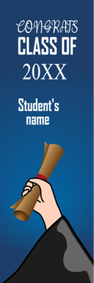 Custom Outdoor Yard Signs Multiple Sizes Diploma of Graduate