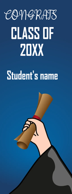 Custom Outdoor Yard Signs Multiple Sizes Diploma of Graduate