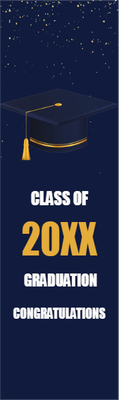 Custom Outdoor Yard Signs Multiple Sizes Class Of 20XX