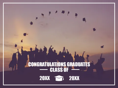 Custom Outdoor Yard Signs Multiple Sizes Congratulations Graduates