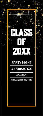 Custom Outdoor Yard Signs Multiple Sizes Class 20XX Party