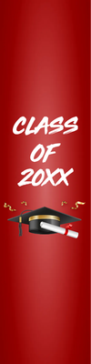 Custom Outdoor Yard Signs Multiple Sizes Class Of 20XX