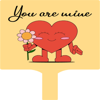 Custom Hand Fans Multiple Sizes You Are Mine