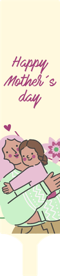 Custom Hand Fans Multiple Sizes Happy Mother's Day