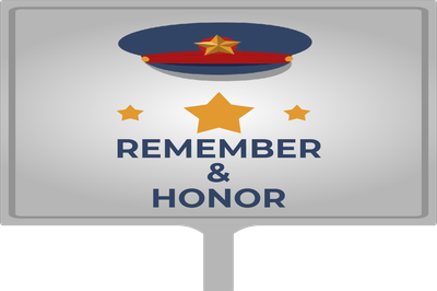 Custom Hand Fans Multiple Sizes Remember & Honor