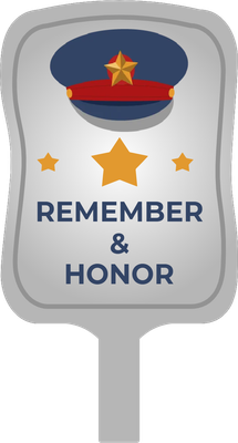Custom Hand Fans Multiple Sizes Remember & Honor