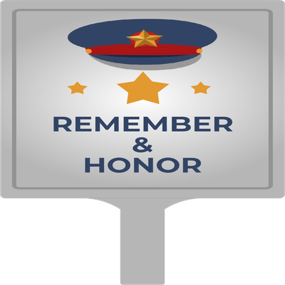 Custom Hand Fans Multiple Sizes Remember & Honor