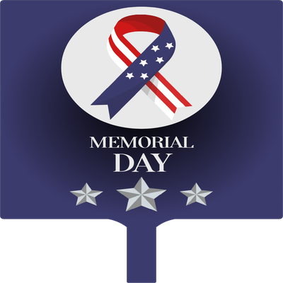 Custom Hand Fans Multiple Sizes Memorial Day Freedom