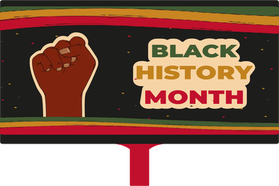 Custom Hand Fans Multiple Sizes Black History Month