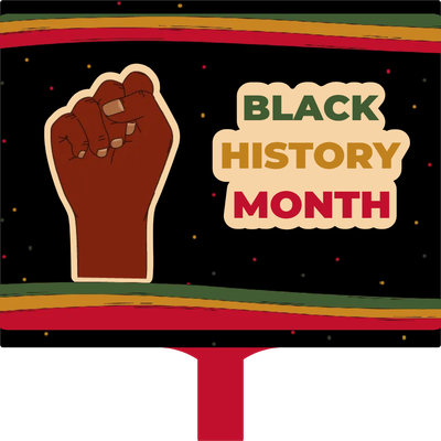 Custom Hand Fans Multiple Sizes Black History Month