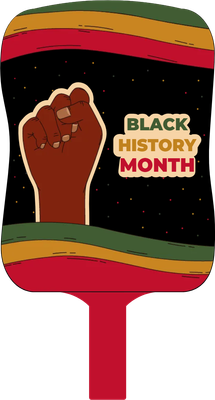 Custom Hand Fans Multiple Sizes Black History Month