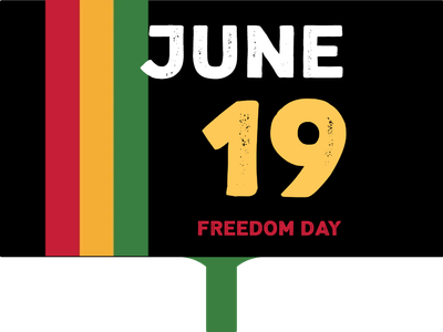 Custom Hand Fans Multiple Sizes Freedom Day