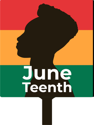 Custom Hand Fans Multiple Sizes Juneteenth