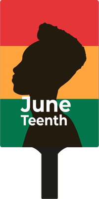 Custom Hand Fans Multiple Sizes Juneteenth