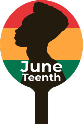 Custom Hand Fans Multiple Sizes Juneteenth
