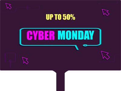 Custom Hand Fans Multiple Sizes Cyber Monday Promo
