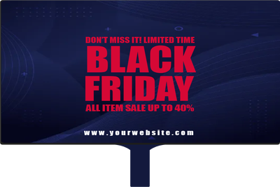 Custom Hand Fans Multiple Sizes Black Friday 2