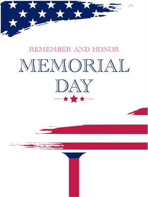 Custom Hand Fans Multiple Sizes Memorial Day 1