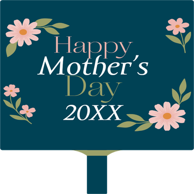 Custom Hand Fans Multiple Sizes Mother's Day 20XX