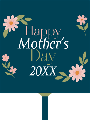 Custom Hand Fans Multiple Sizes Mother's Day 20XX