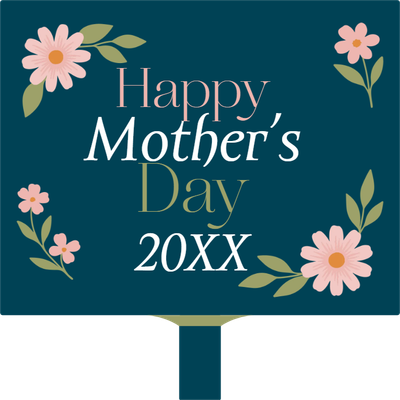 Custom Hand Fans Multiple Sizes Mother's Day 20XX