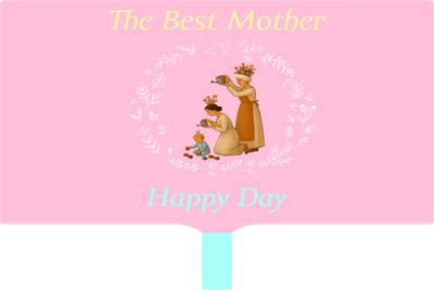 Custom Hand Fans Multiple Sizes The Best Mother