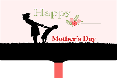 Custom Hand Fans Multiple Sizes Mother's Day