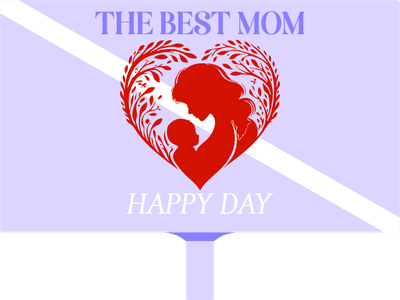 Custom Hand Fans Multiple Sizes The Best Mom