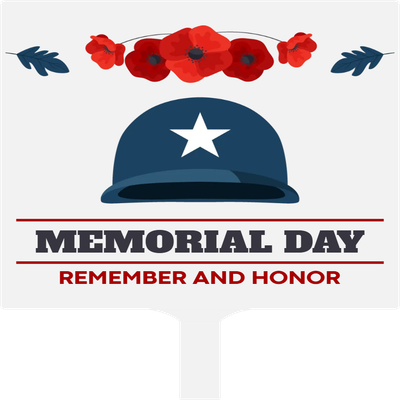 Custom Hand Fans Multiple Sizes Memorial Day