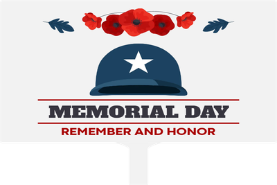 Custom Hand Fans Multiple Sizes Memorial Day